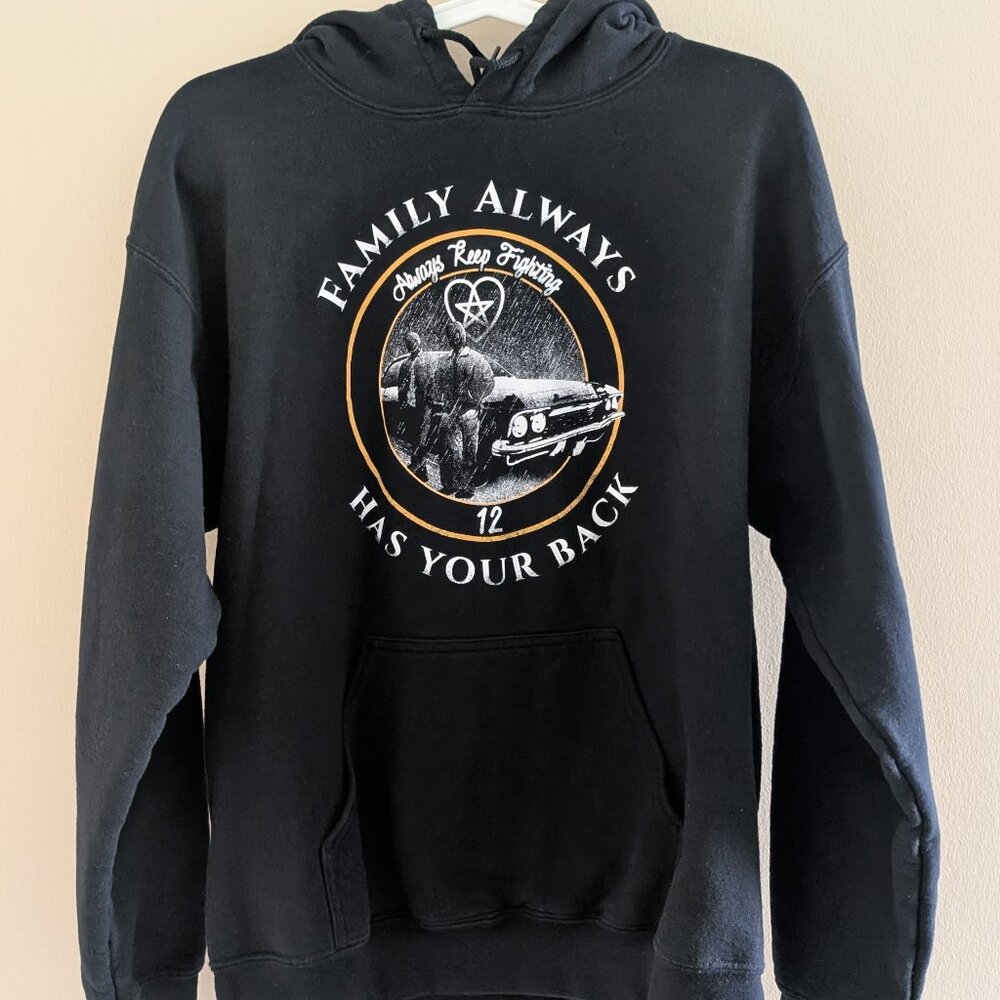 Supernatural Season 12 Family Always has your back Hoodie